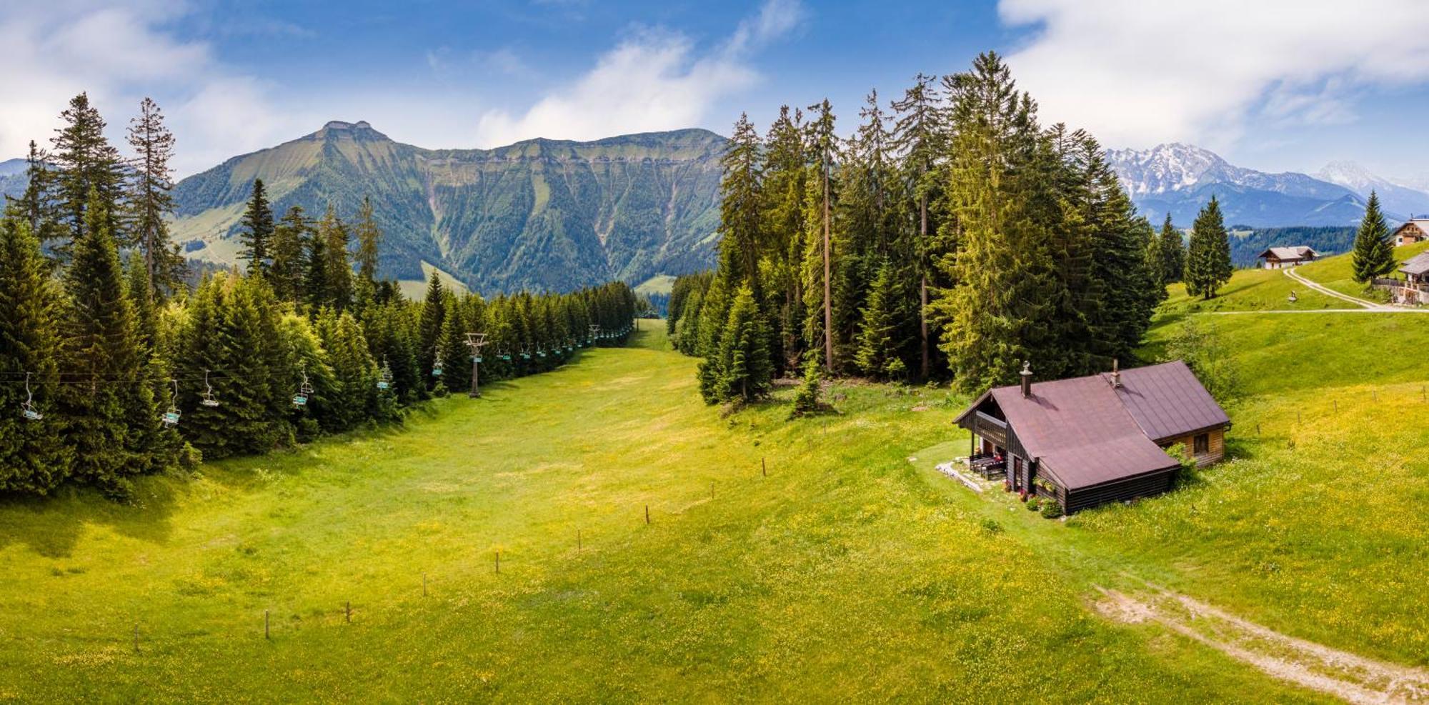 Schnaitstadl-Alm Selbstversorgerhuette Krispl Bagian luar foto